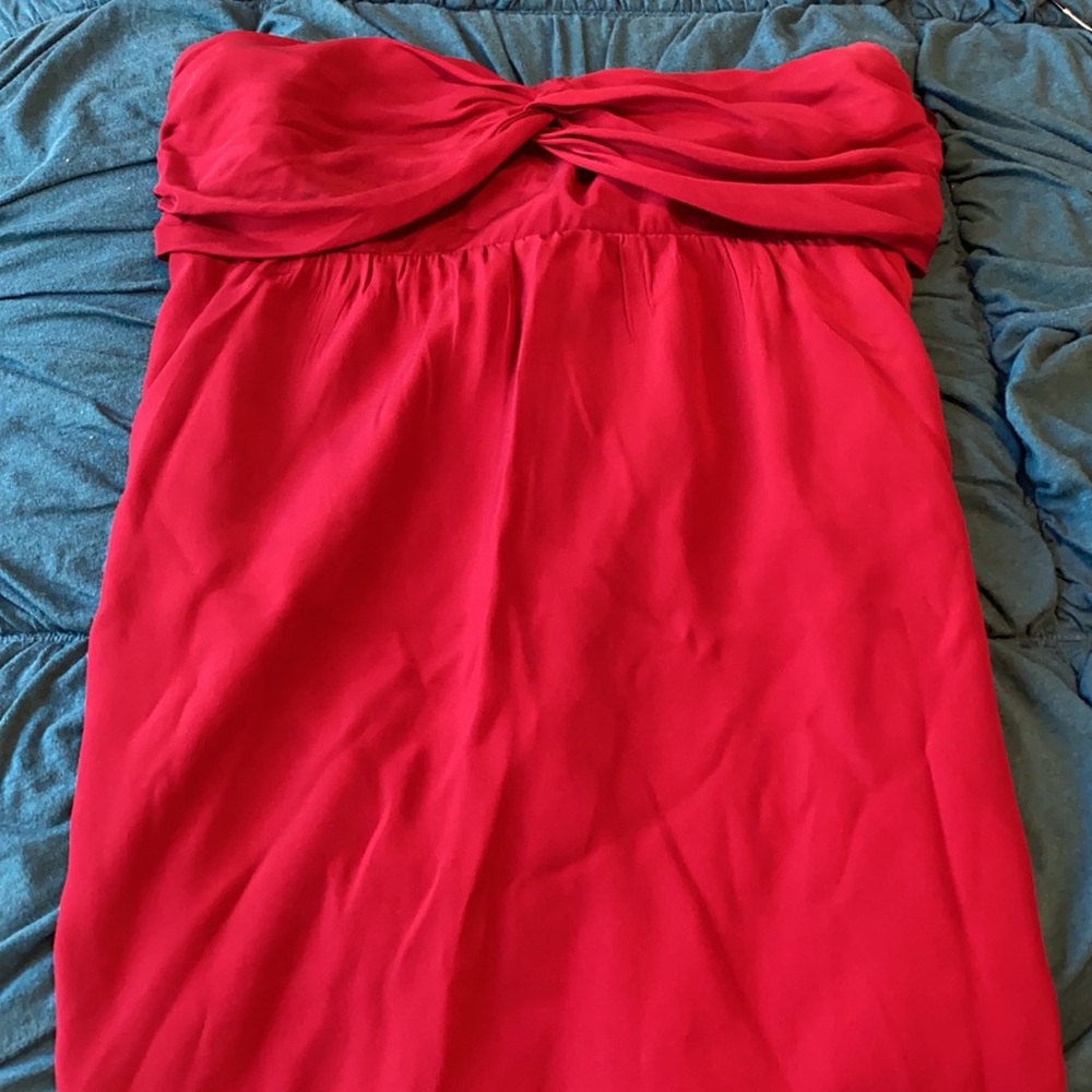 The Limited red strapless dress‎ - Picture 9 of 9
